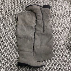 American Eagle Suede Thigh High Boots